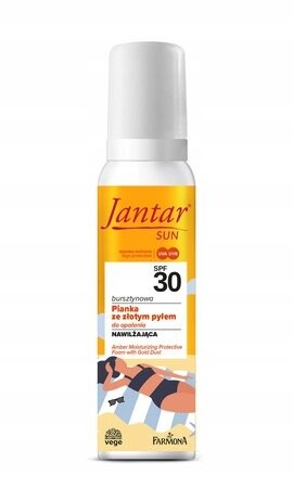 

Янтарь, Пена для защиты от УФ-солнца SPF 30, 150мл, Jantar
