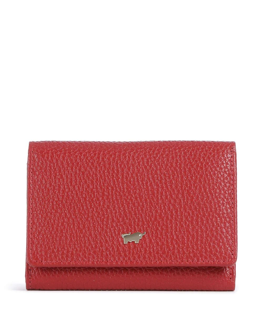 

Кошелек Asti из зернистой коровьей кожи Braun Büffel, красный