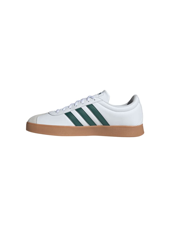 Adidas Низкие кроссовки VL Court Base белого цвета — фото 2