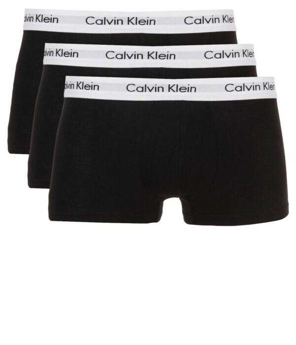 

Боксеры мужские Calvin Klein Underwear с логотипом 3 шт, черный