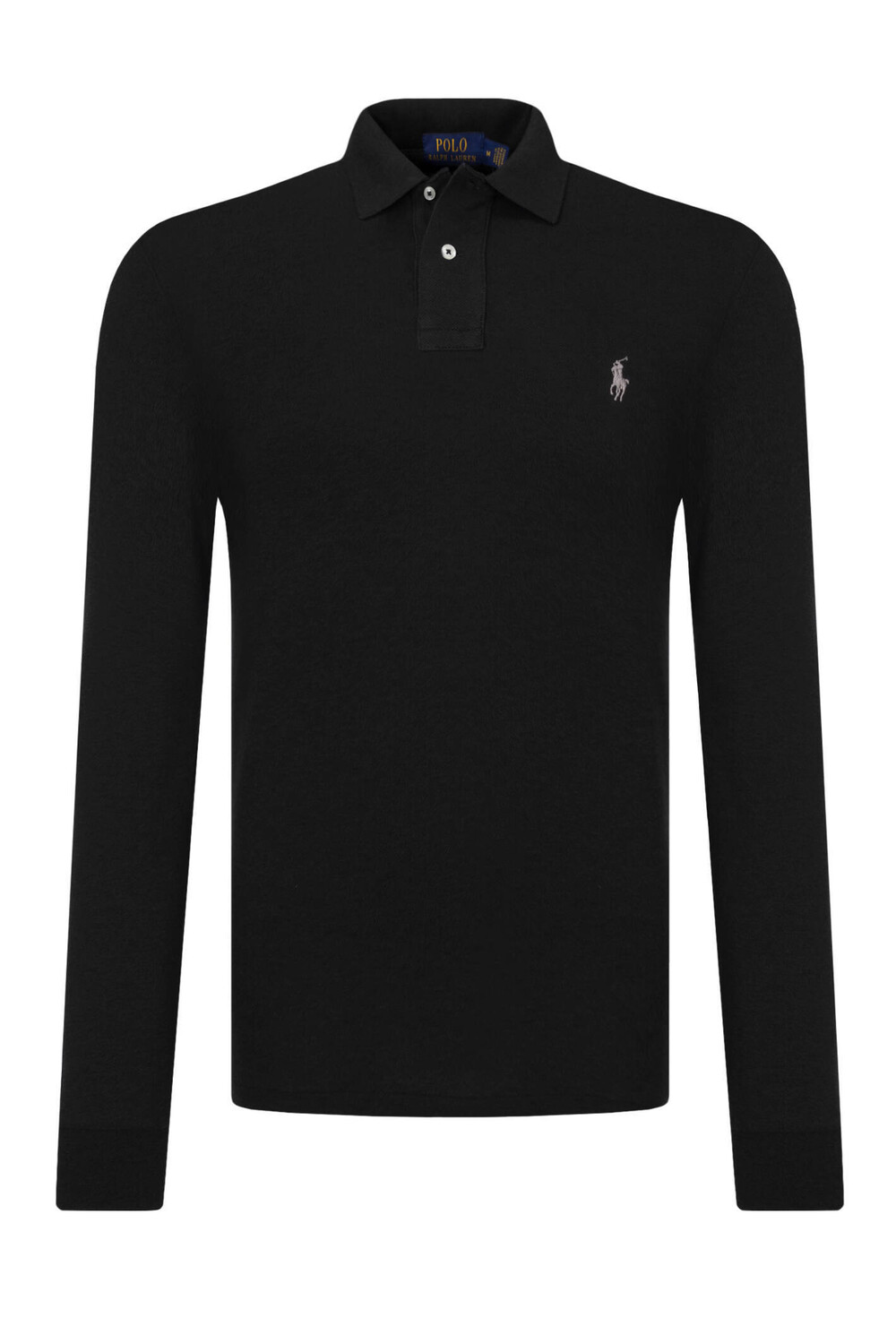 

Поло POLO RALPH LAUREN slim fit basic mesh, черный