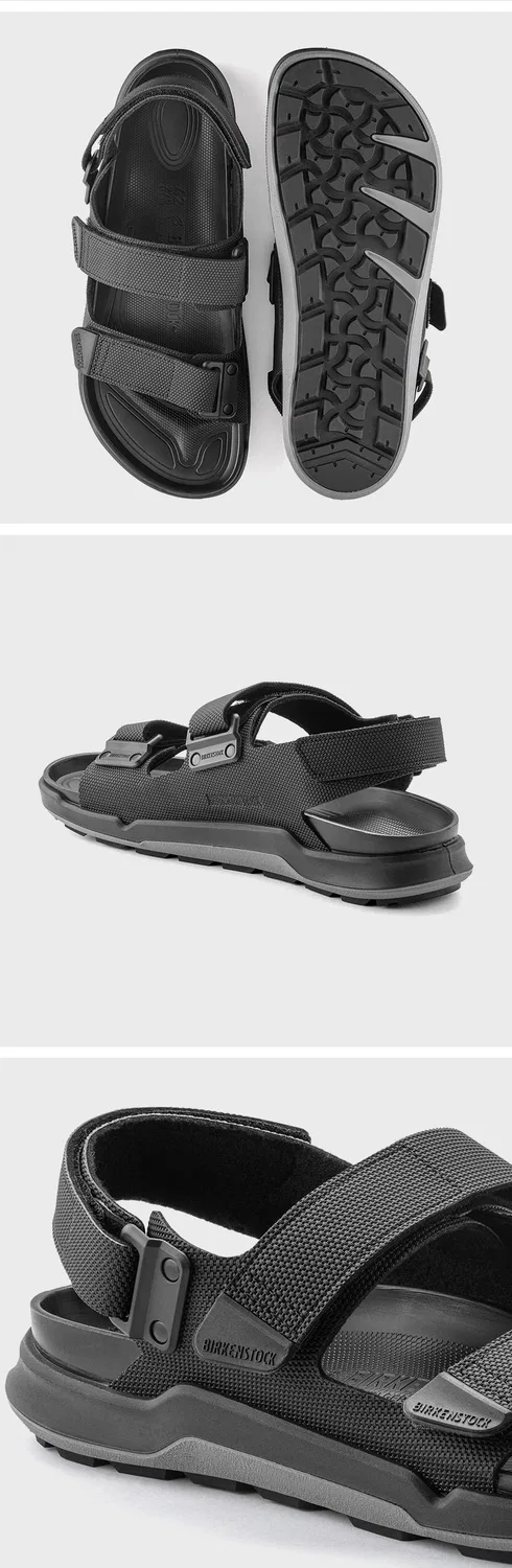 Мужские чёрные спортивные сандалии Tatacoa Birko-Flor Futura от Birkenstock — фото 4