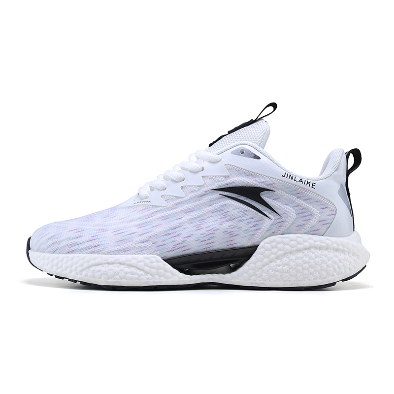 

Kinglake Низкие беговые кроссовки унисекс бело-черные, цвет White Black