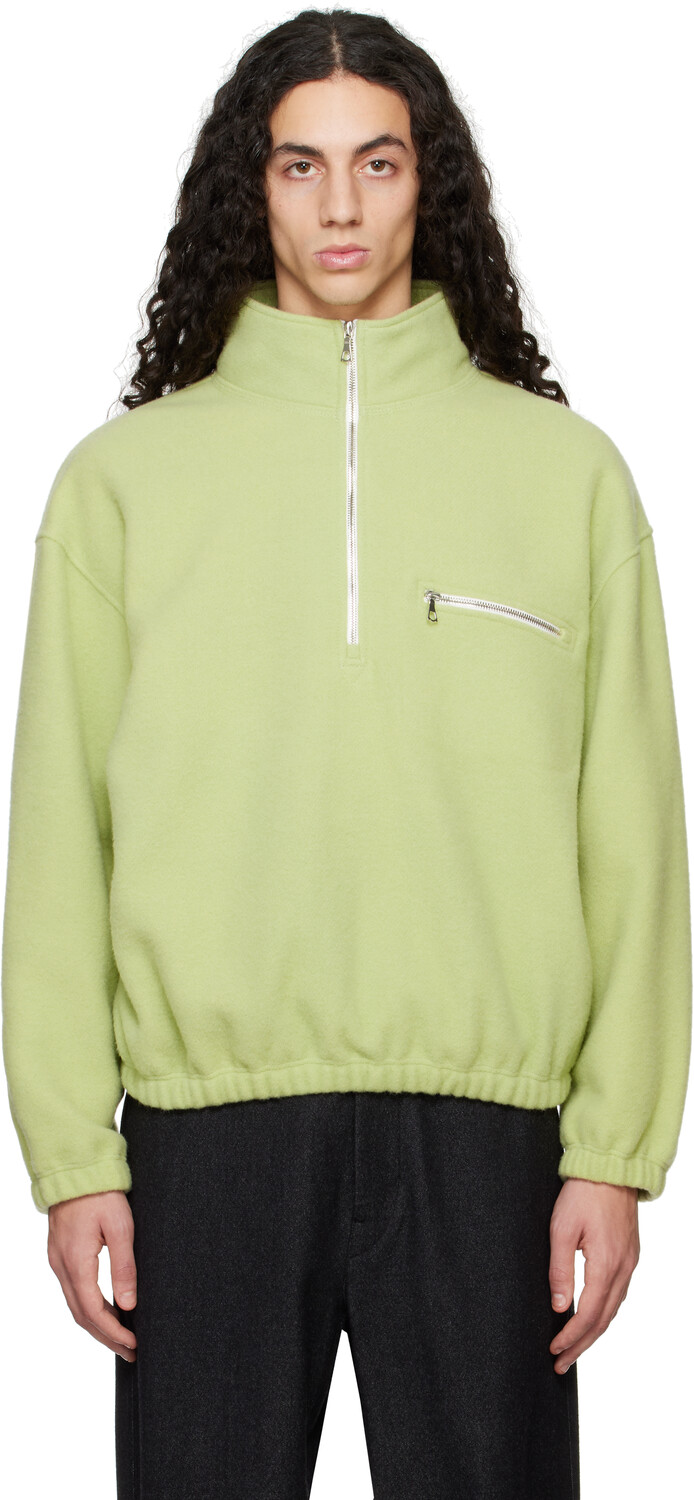 

Зеленый флисовый свитер Rier, Linden fleece