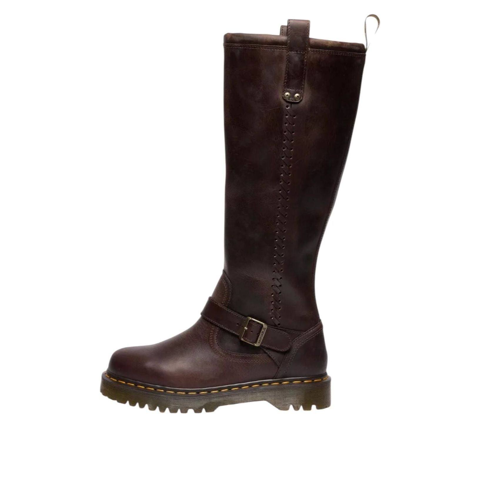 

Ботинки Dr. Martens Anistone Knee High Biker Boots 'Dark Brown'