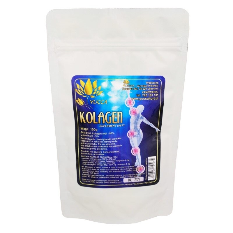 

Yucca Fish Collagen 100G Порошок от остеопороза, цвет разноцветный