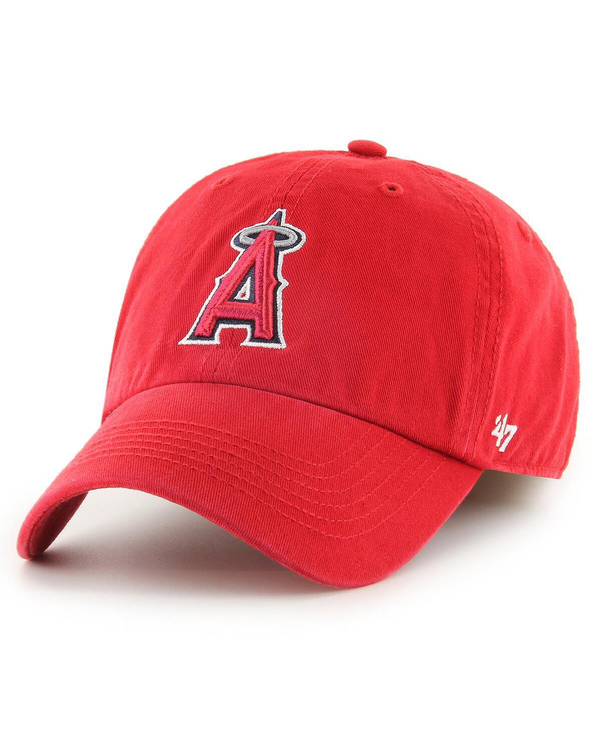 

Мужская красная приталенная шляпа с логотипом франшизы Los Angeles Angels '47 Brand