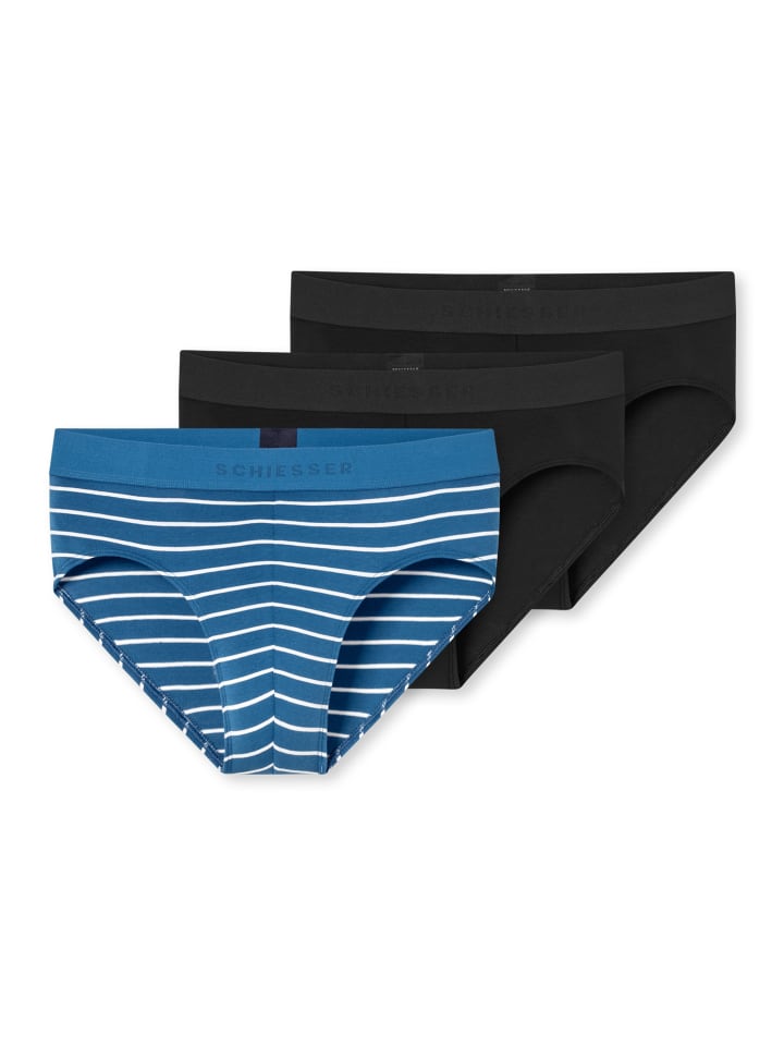 

Трусы Schiesser, черный/синий