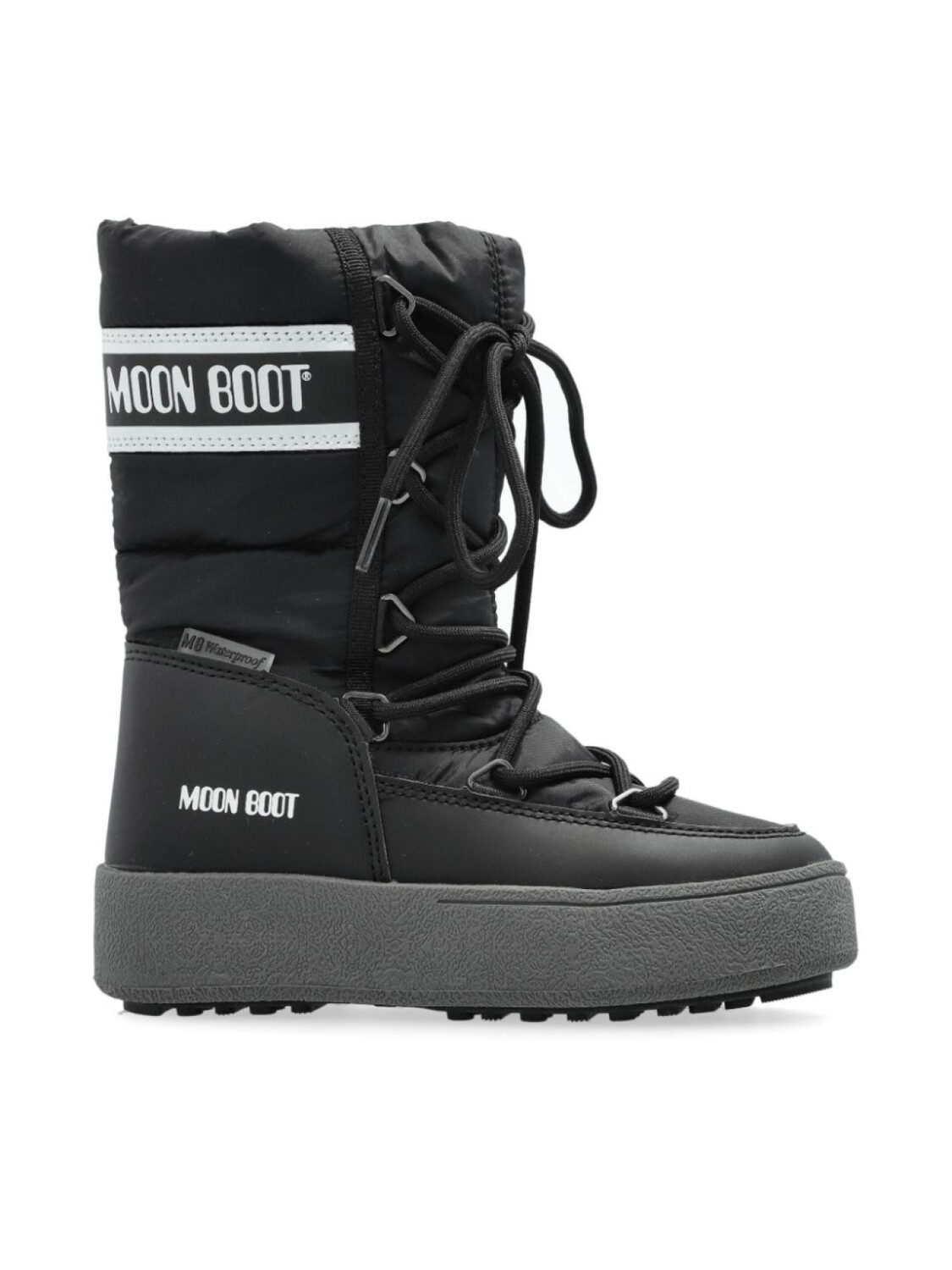 

Детские водонепроницаемые ботинки Moon Boot Moon Boot Kids, черный