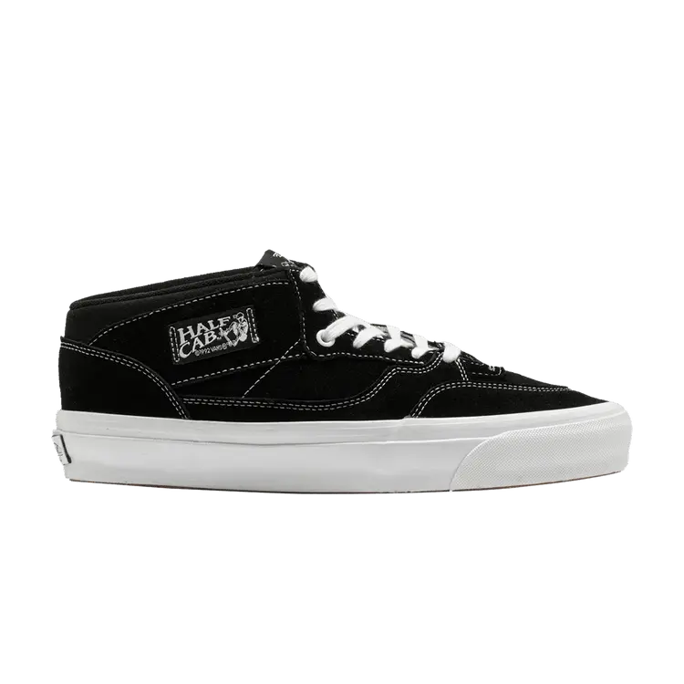

Кроссовки Vans Half Cab Reissue 33 LX 'Black White', черный