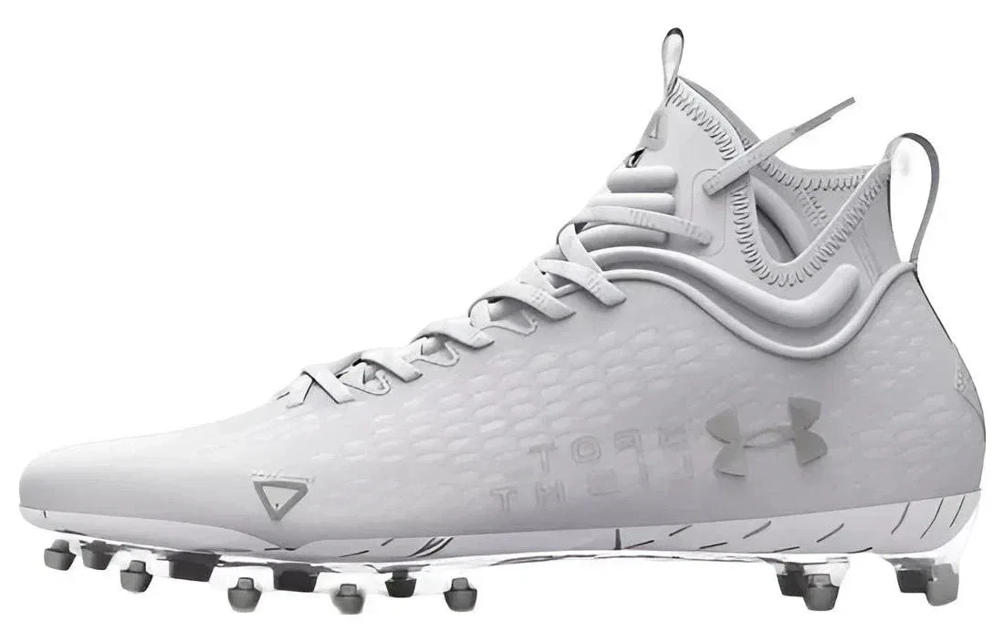 Футбольные бутсы Under Armour Spotlight Lux MC 2.0 3025082-100 s белого цвета RHS8054