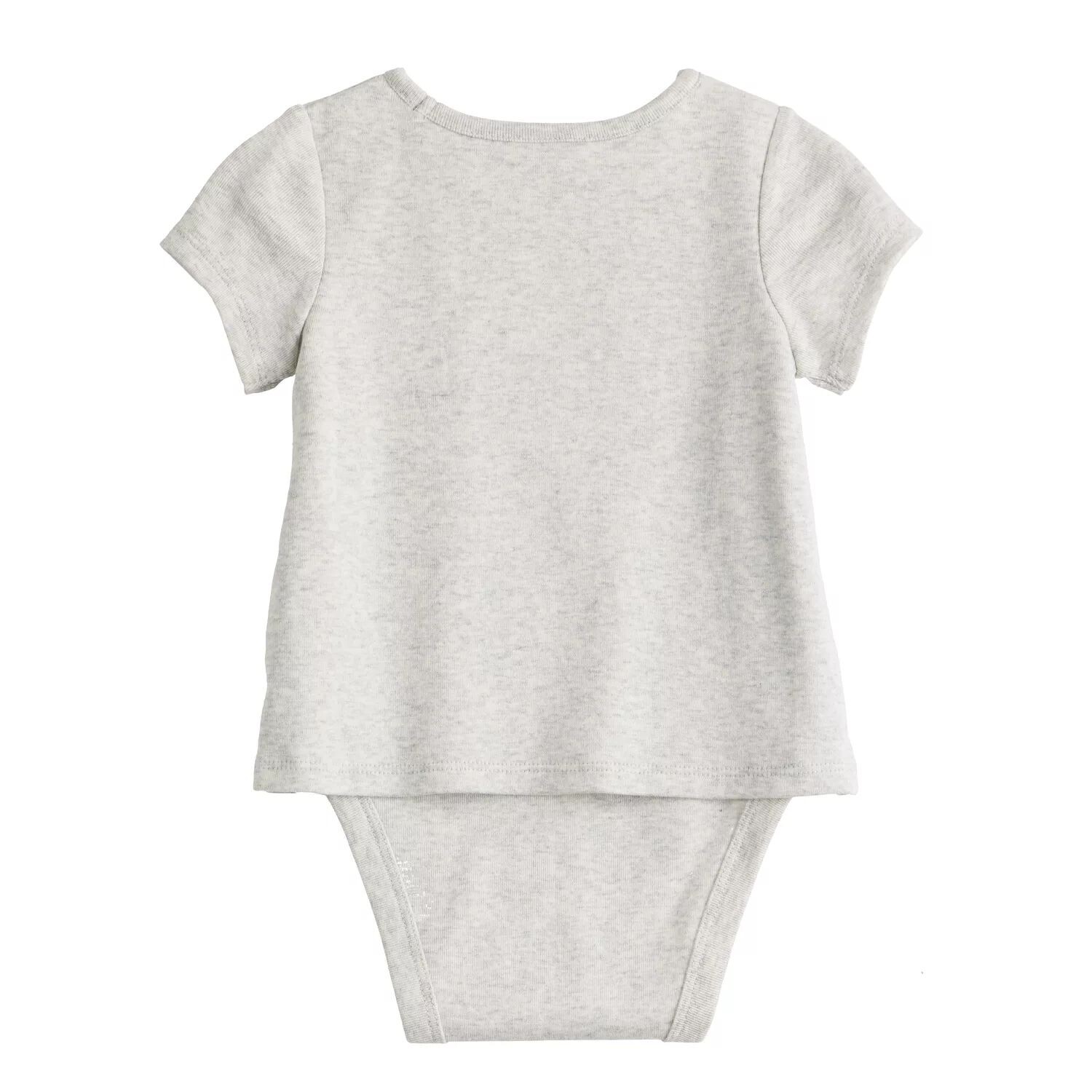 

Адаптивное двухслойное боди Jumping Beans для девочек и малышей Jumping Beans Jumping Beans, белый