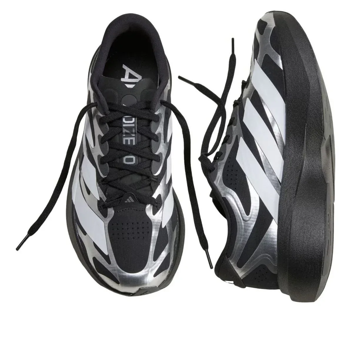 Кроссовки Adidas Adizero Evo SL EXO 'Black Iron Metallic' — фото 3