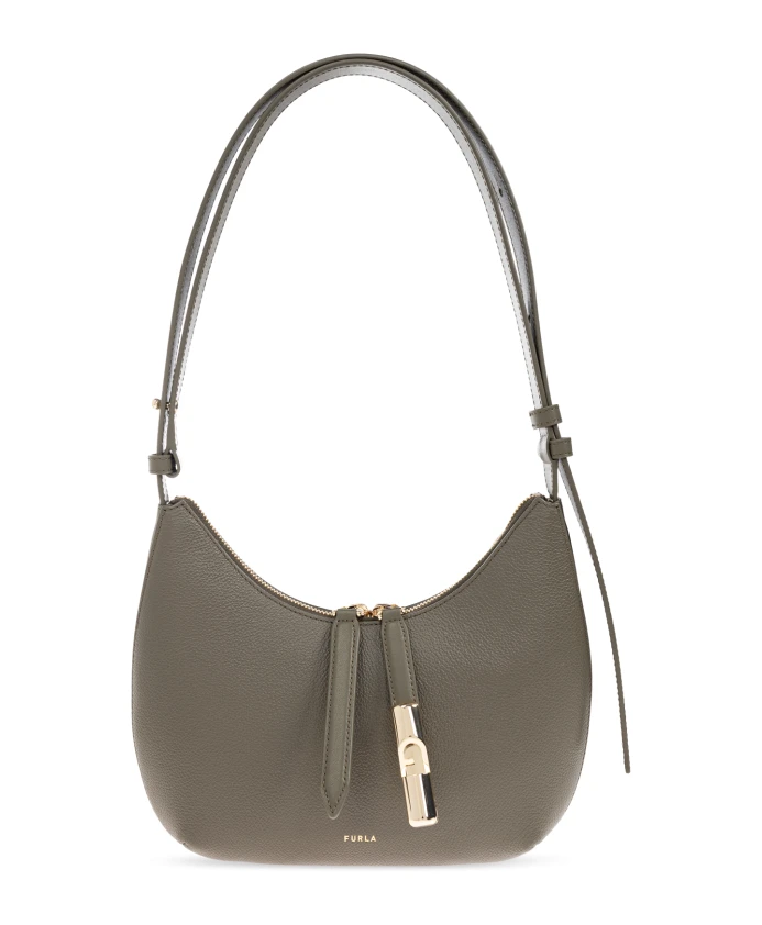 

Маленькая сумка через плечо Goccia Furla, зеленый