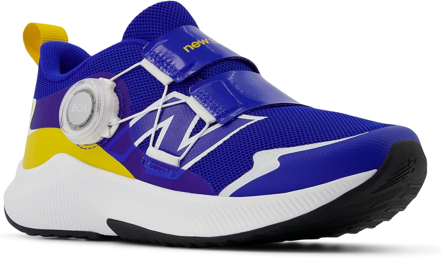 Кроссовки для бега New Balance Kids' DynaSoft Reveal V4 Boa, белый/синий — фото 2