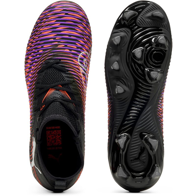 Футбольные бутсы для газона Future 8 Match FG/AG JR Puma, белый — фото 2