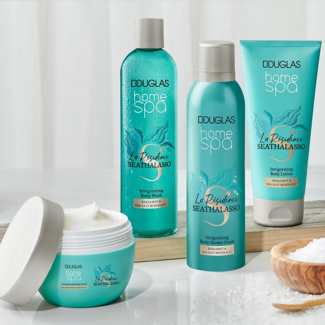 Скраб для тела home spa la résidence seathalasso body scrub Douglas Collection, вес 200 гр. — фото 2