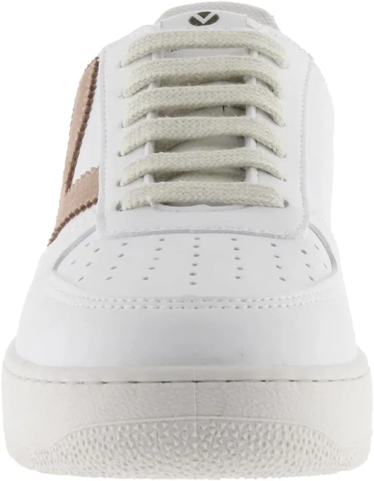 Кроссовки victoria Low-Top Unisex Madrid Leather Effect & Contrast Colour Parts 1258201 for Adults, Cuarzo — фото 2