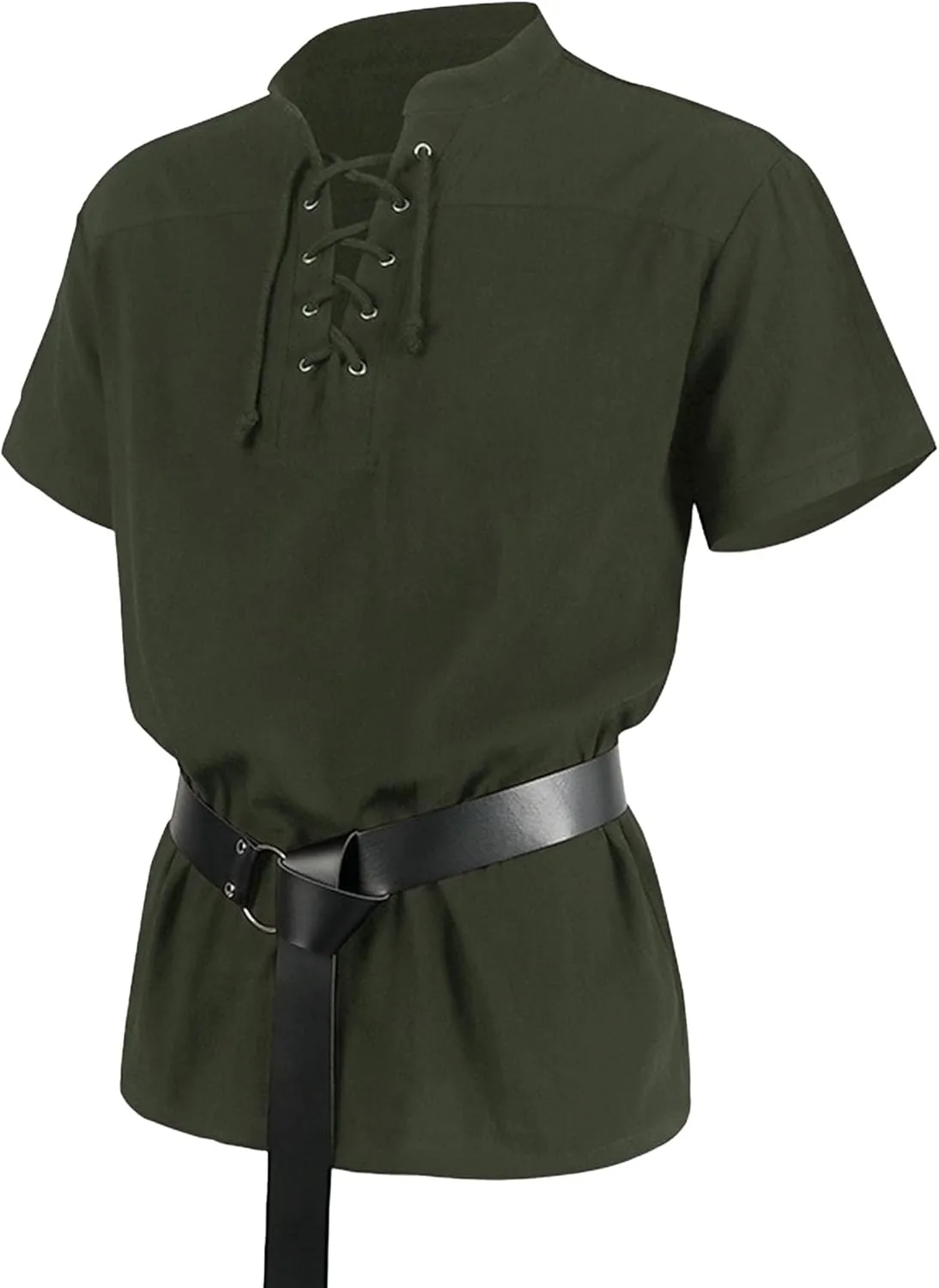 

Мужская футболка с коротким рукавом из хлопка и льна в винтажном стиле Gsywaipei