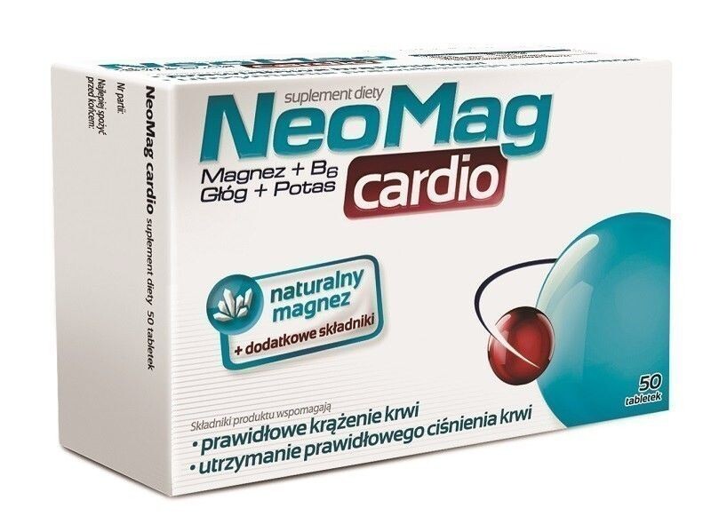 

NeoMag Cardio Tabletki таблетки магния, 50 шт.