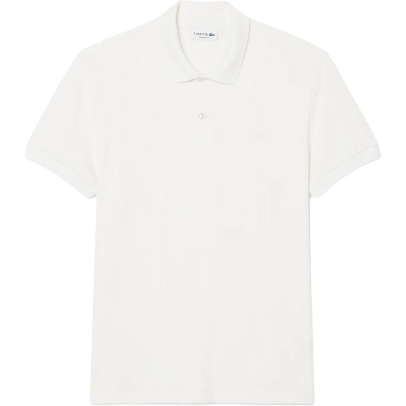 Поло Lacoste мужское белое