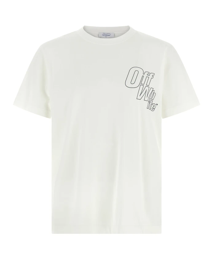 

Обтекаемая футболка со стрелкой Off White, белый