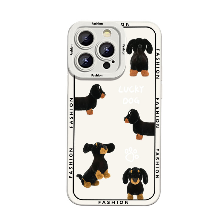 

Гены будущего Чехол для телефона Future Genes, Phantom - Antique White 0 583505 full screen of dachshunds