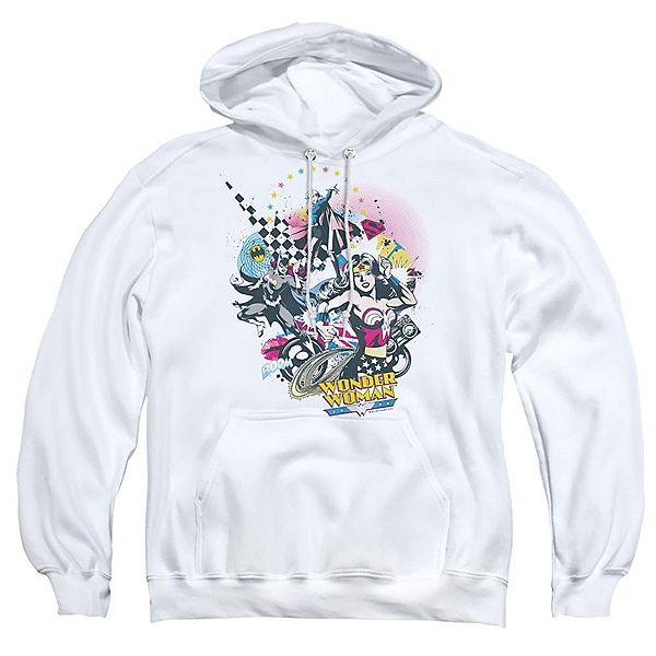 

Толстовка с капюшоном DC Comics Power Trio Licensed Character