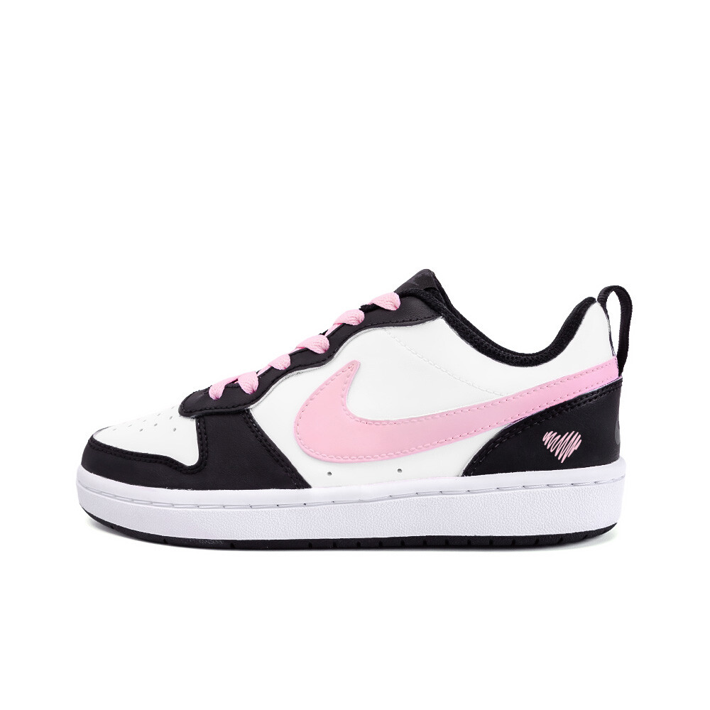 

Кроссовки Nike Court Borough Skateboarding Shoes Women's Low-top Pink/ Black, черный