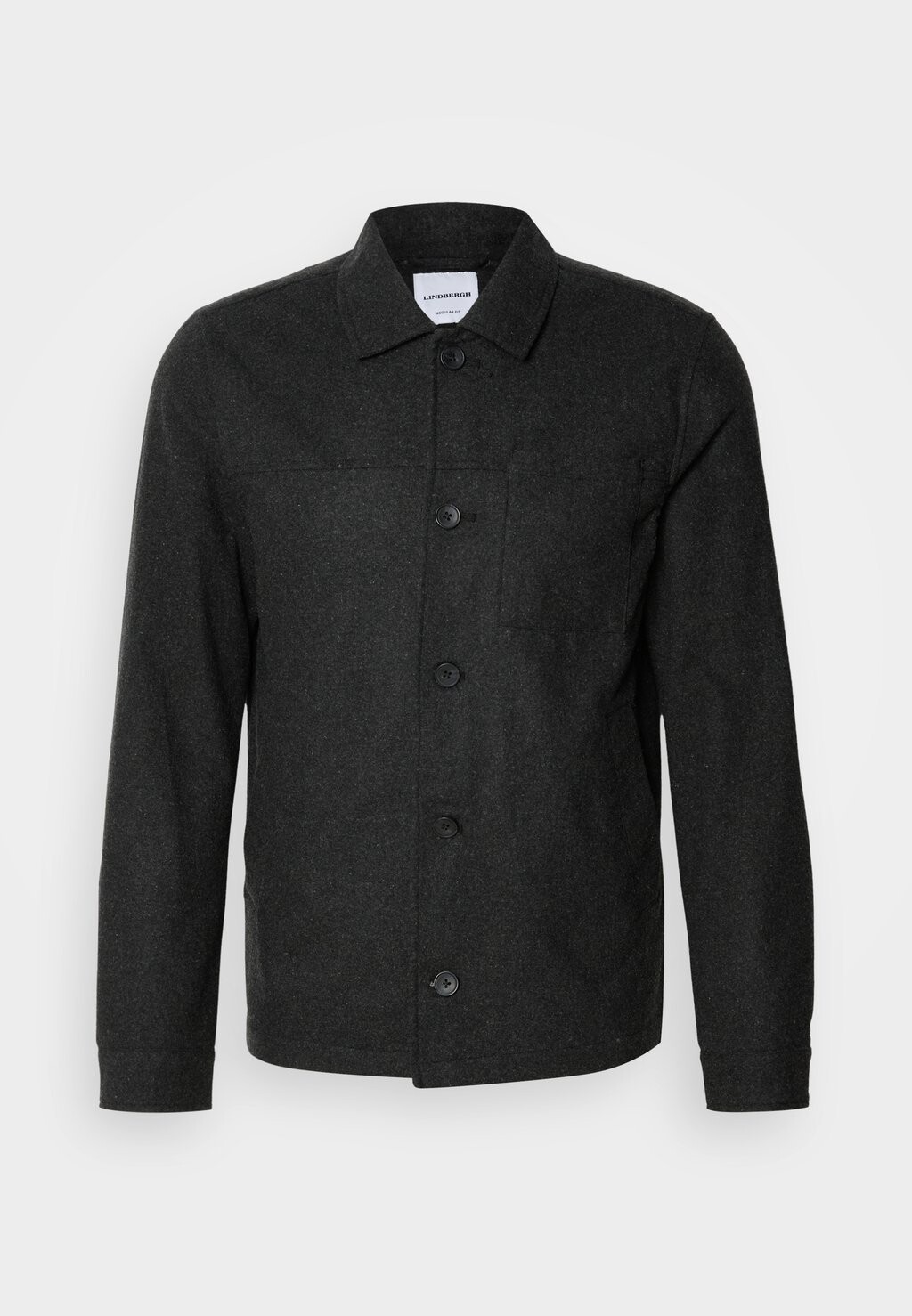 

Легкая куртка CROPPED LENGTH OVERSHIRTJACKET Lindbergh, цвет Mottled Black
