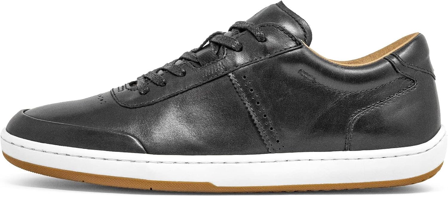 

Мужские водительские туфли Piloti, итальянская кожа Avenue, повседневные кроссовки для вождения, черный