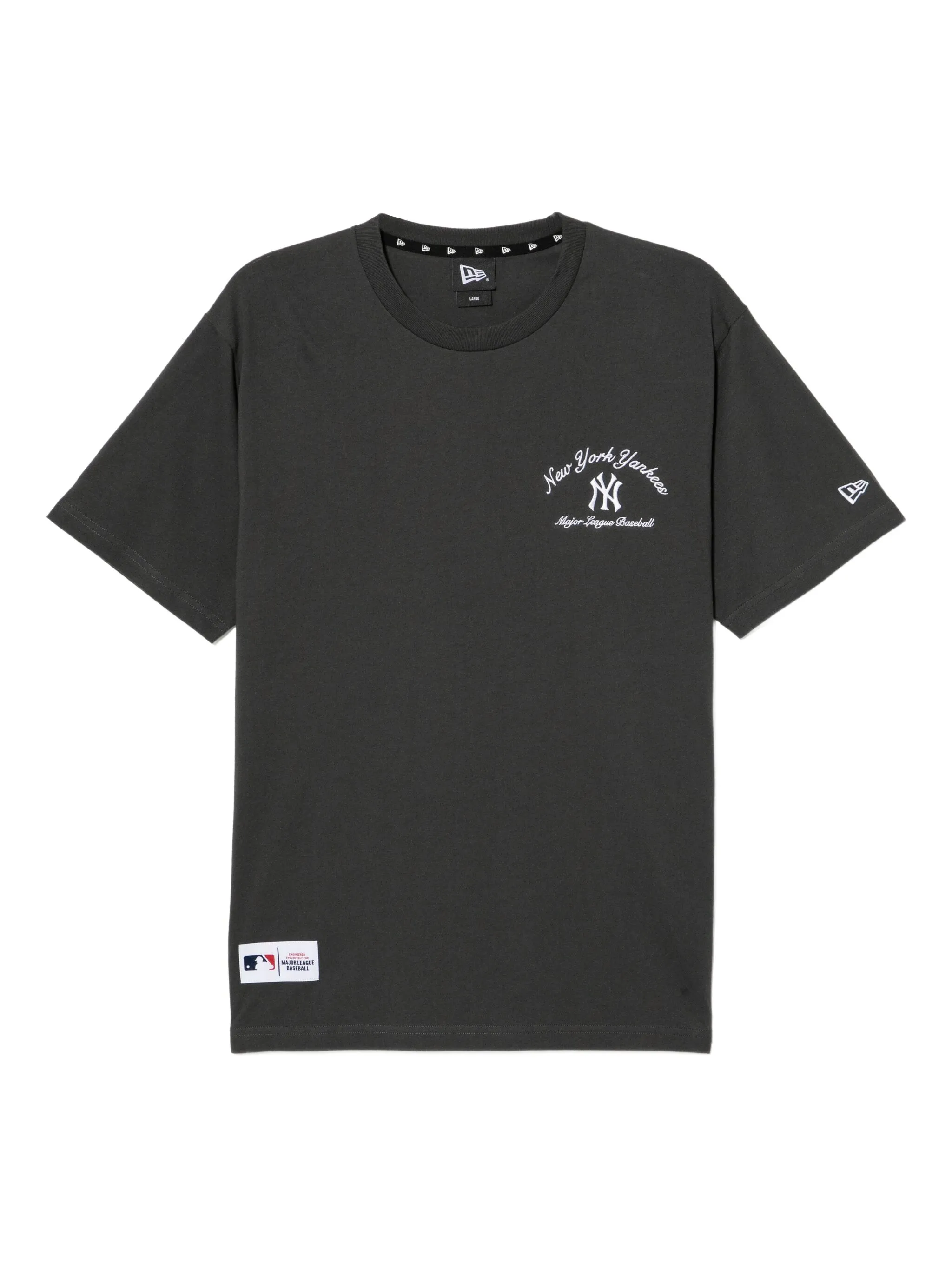 

Футболка с логотипом из коллаборации с MLB New Era Cap, серый