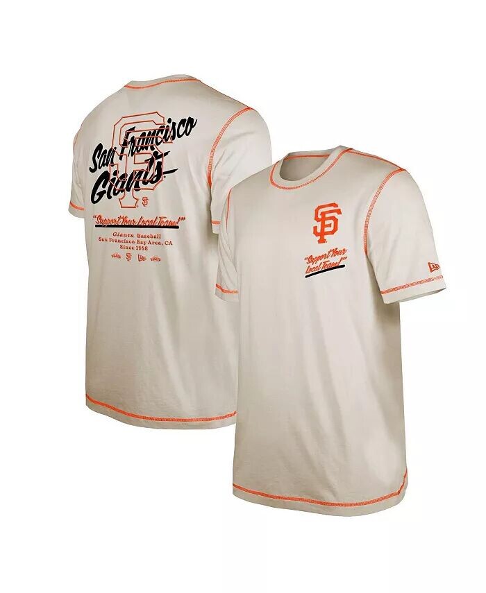 

Мужская белая футболка команды San Francisco Giants Split New Era