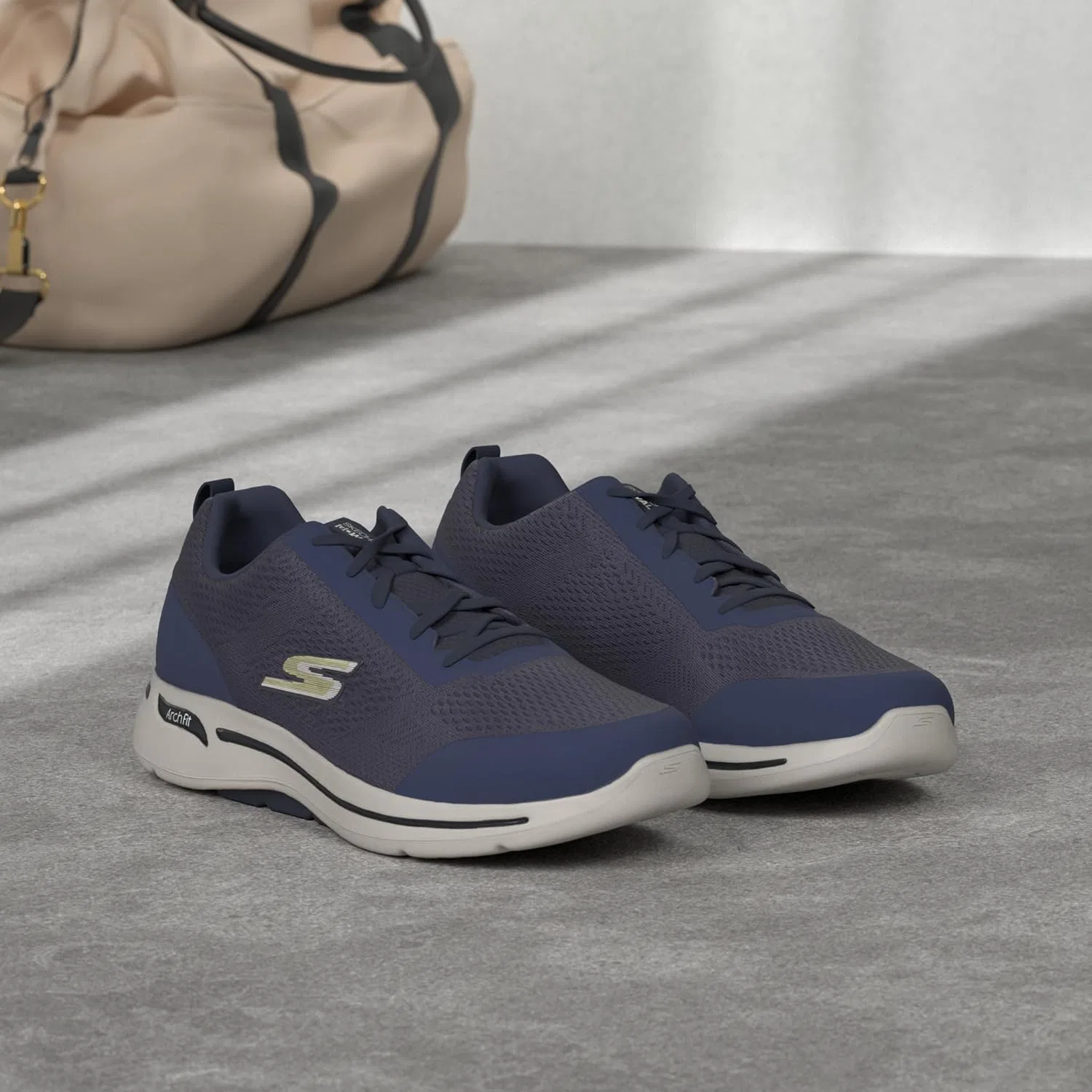 Кроссовки Skechers Herren Gowalk Arch Fit-athletischer Workout-wanderschuh mit Luftgekühltem Schaumstoff, Navy — фото 2