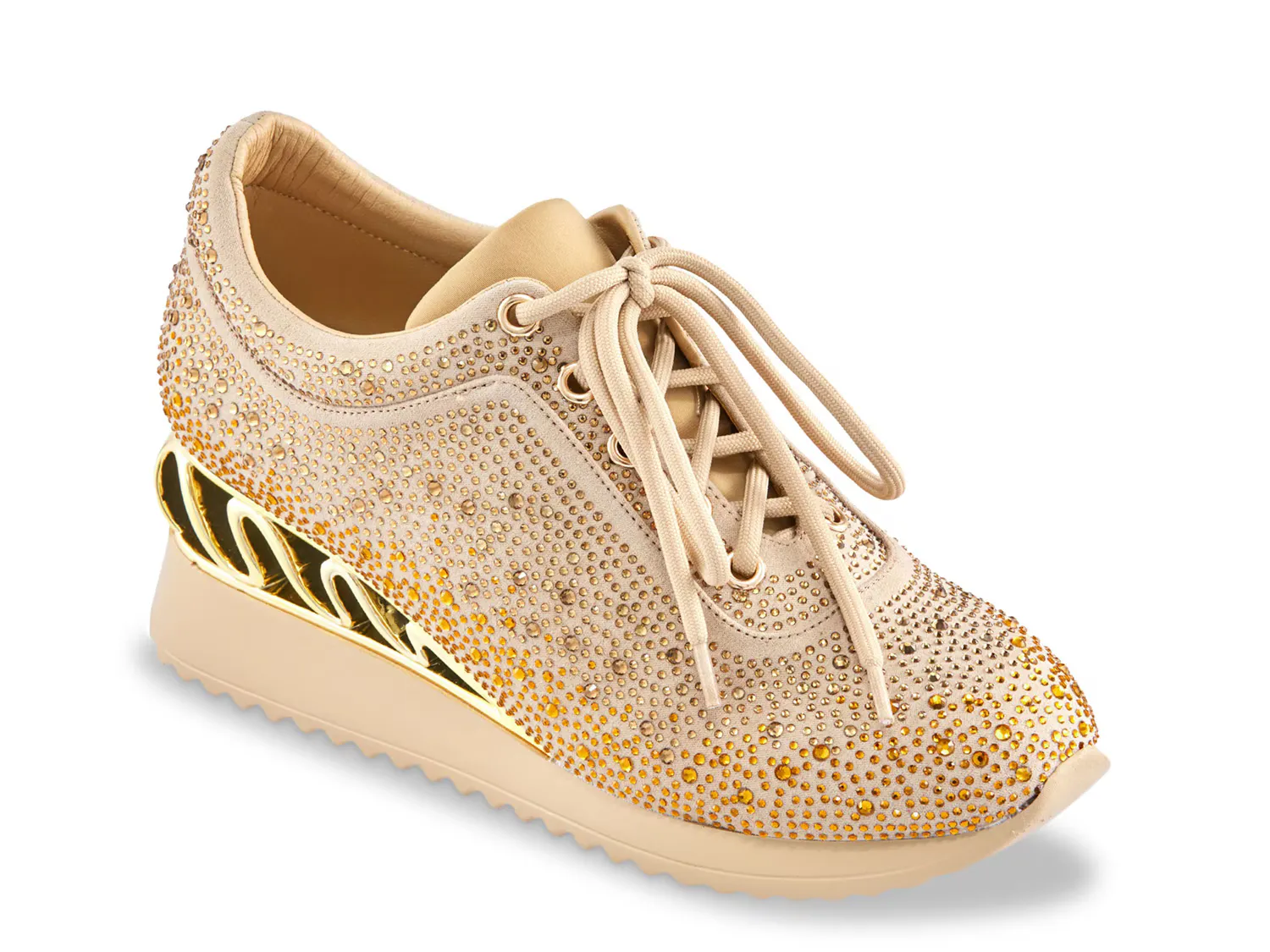 Кроссовки Jackpot Wedge Sneaker Lady Couture, золотой/мультиколор