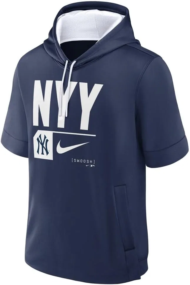 Мужская толстовка Nike MLB Tri Code Lockup с коротким рукавом