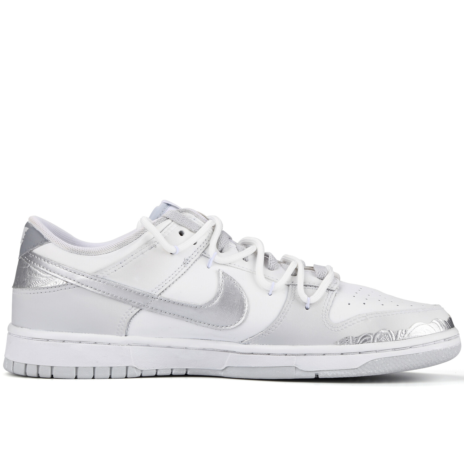 

Кроссовки Nike Dunk Skateboarding Shoes Unisex Low-top, серебряный, Серый, Кроссовки Nike Dunk Skateboarding Shoes Unisex Low-top, серебряный