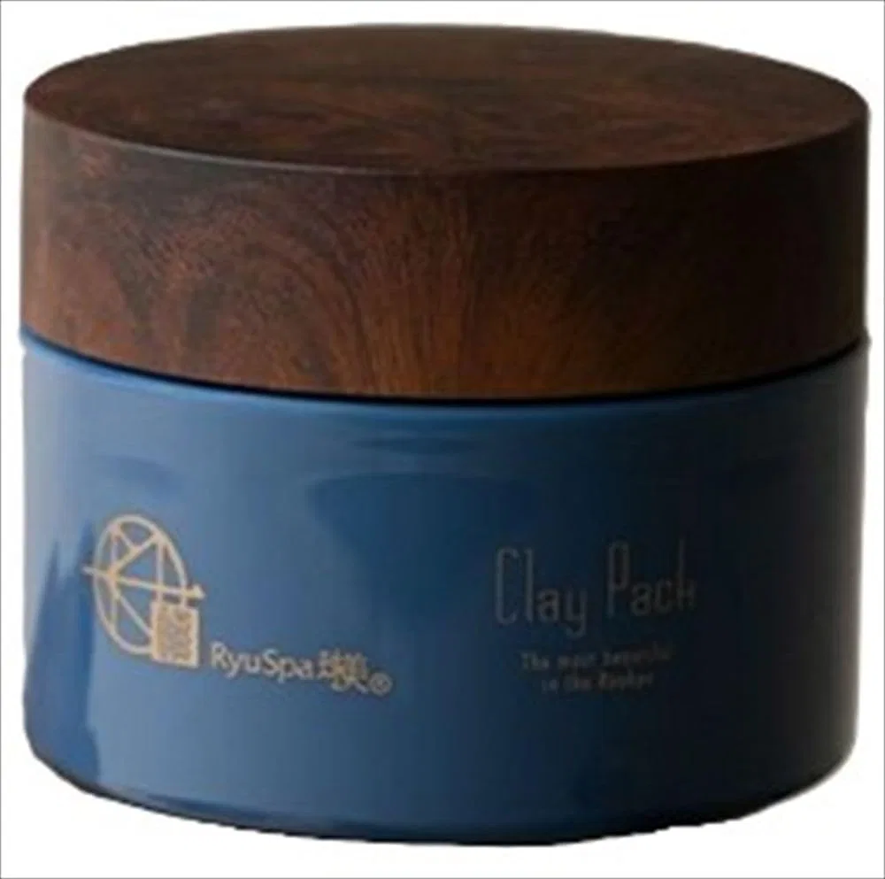 Маска для лица Qiumei — Глиняная RyuSpa Clay Pack, , темно-синий, 120 г