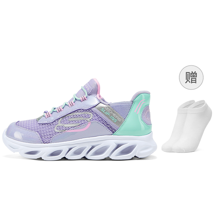 

Детские кроссовки с воздушным охлаждением унисекс Skechers Kids, лаванда