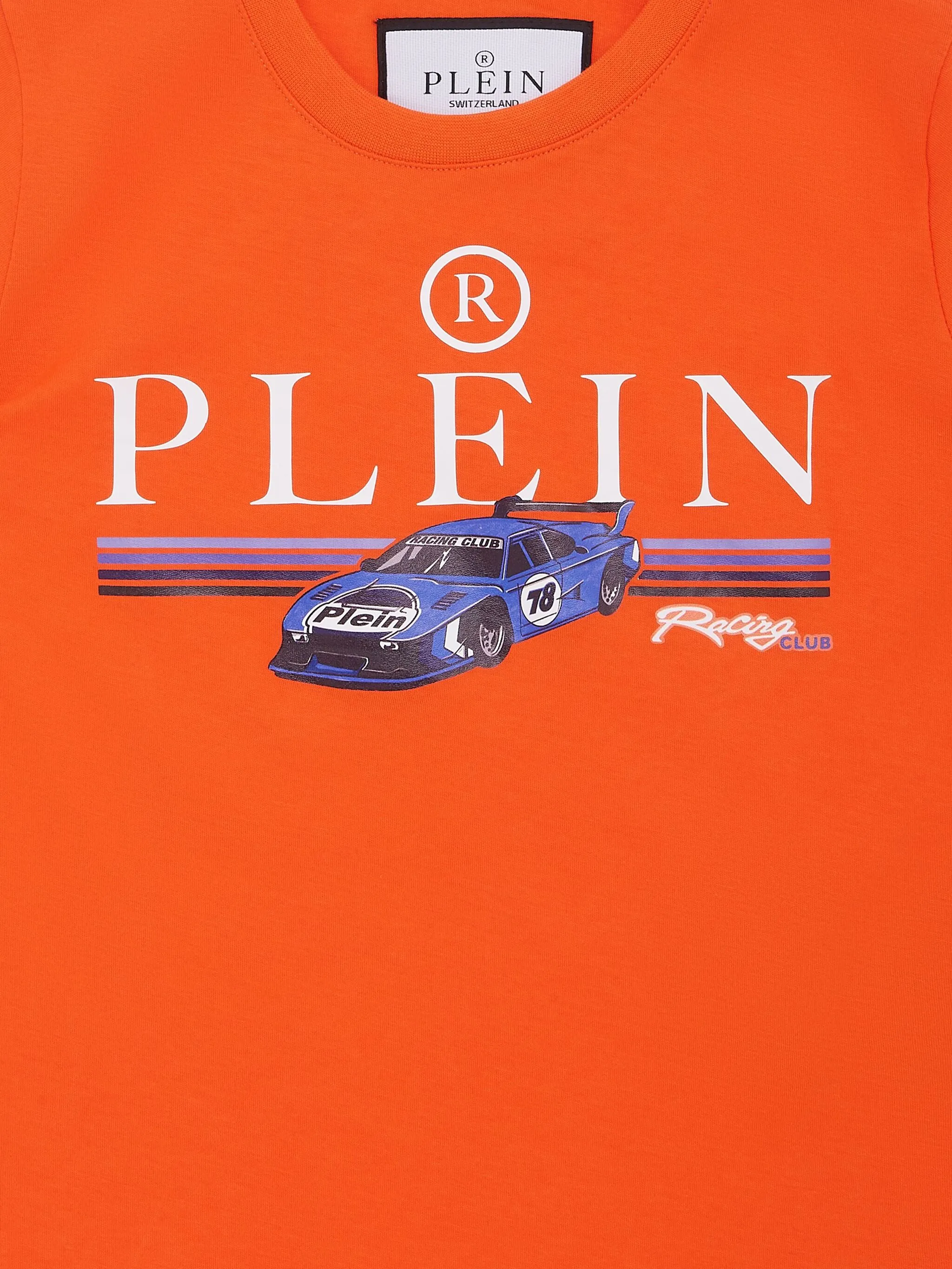 Футболка Cars Racing из джерси Philipp Plein, оранжевый — фото 3