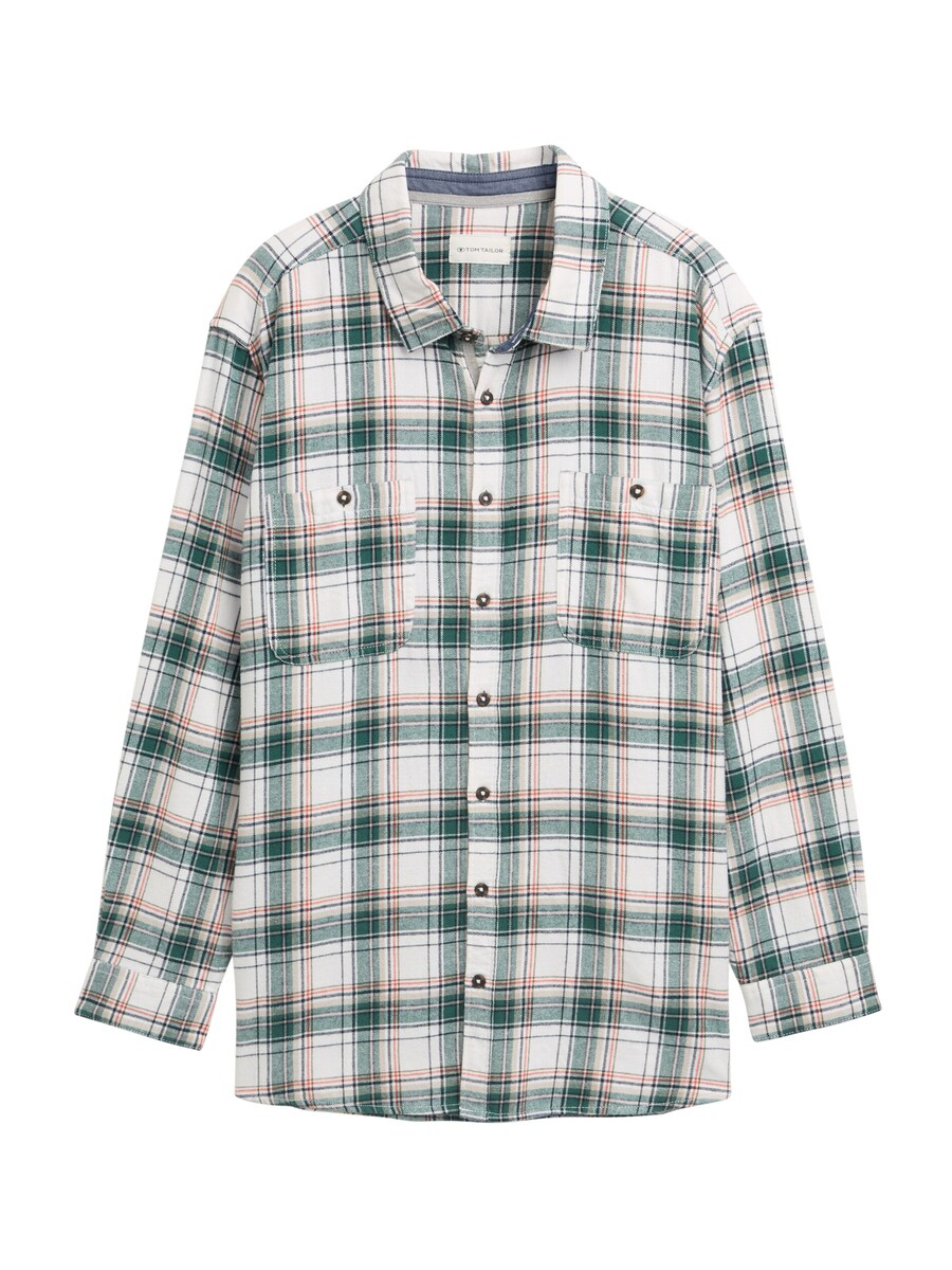 

Рубашка на пуговицах классического кроя TOM TAILOR Men +, от белого