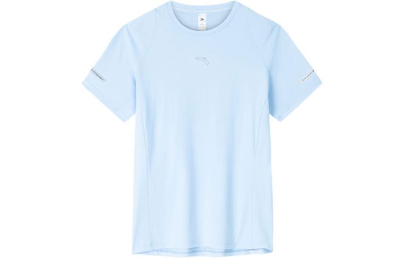 

Anta Женская беговая футболка с рукавами реглан из коллекции Running Collection, цвет аквамариновый, голубой