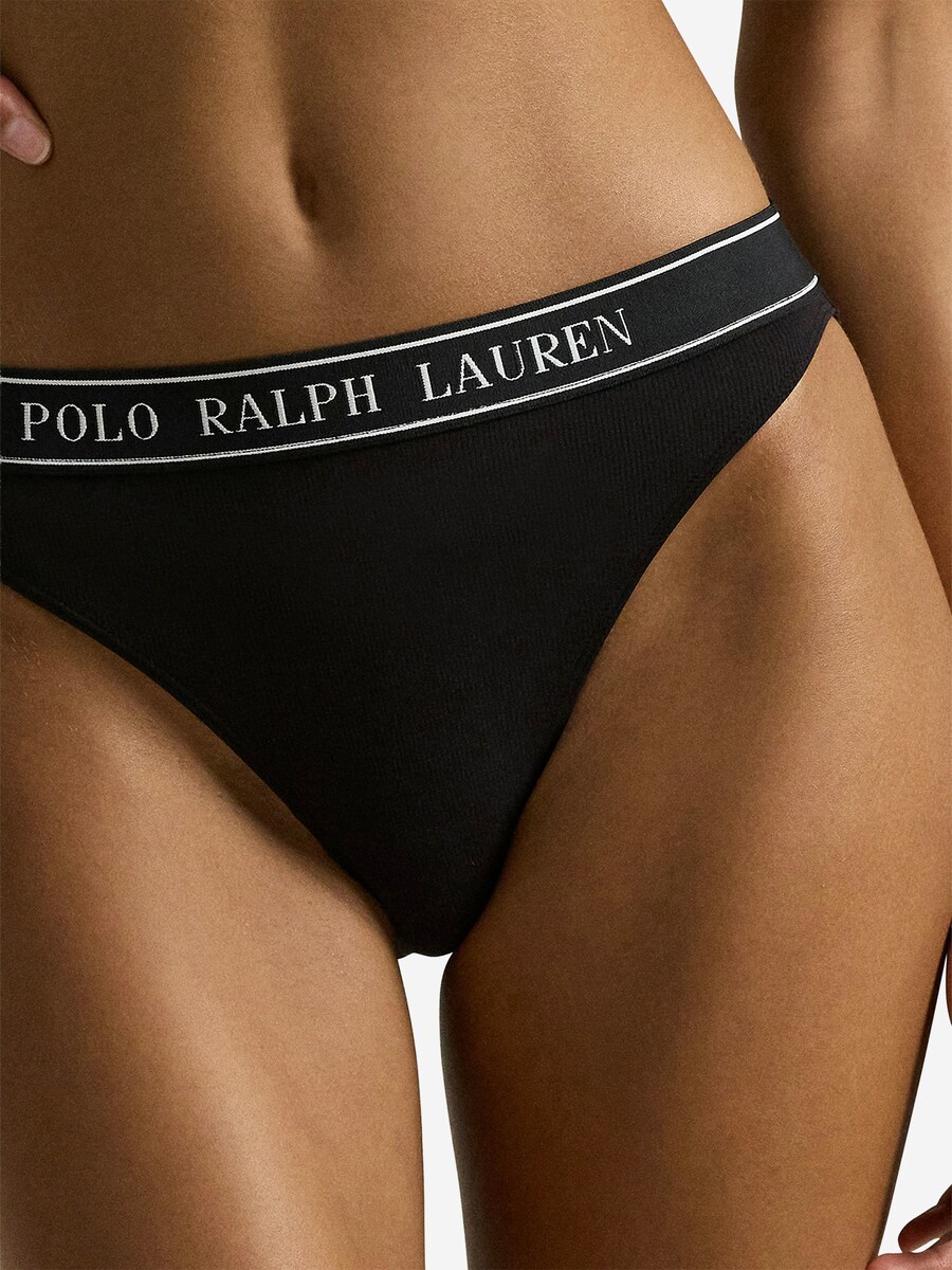 Трусики Polo Ralph Lauren Essentials, черный — фото 3