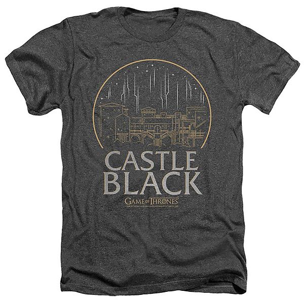 

Футболка adult heather с принтом castle black из игры престолов Licensed Character