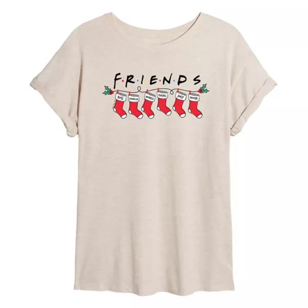 

Футболка большого размера с чулками от Juniors Friends Licensed Character, бежевый