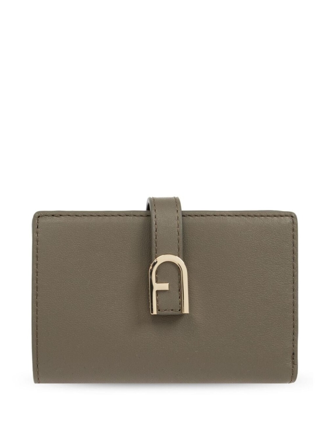 

Furla средний кошелек из кожи Flow, зеленый