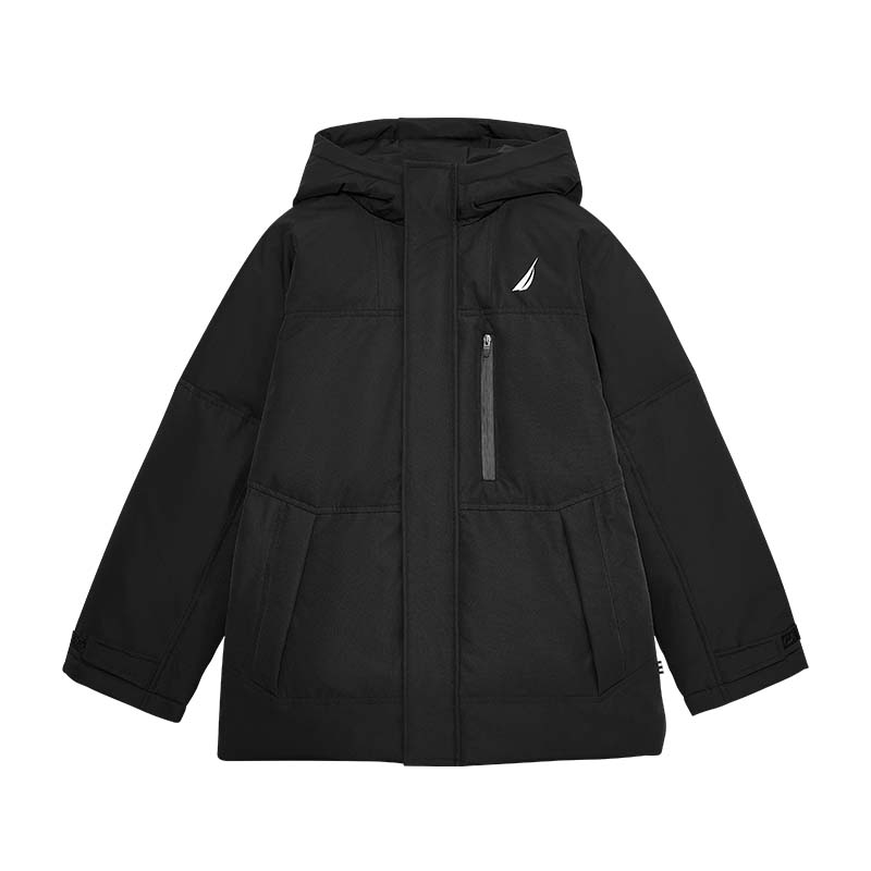 

Пуховик зимний для подростков NAUTICA, черный