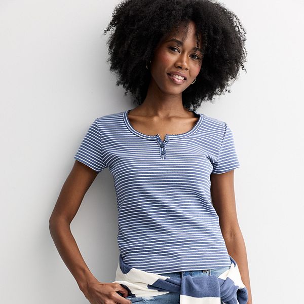 

Футболка с коротким рукавом для подростков Pink Republic, Indigo White Stripe, Белый, Футболка с коротким рукавом для подростков Pink Republic, Indigo White Stripe