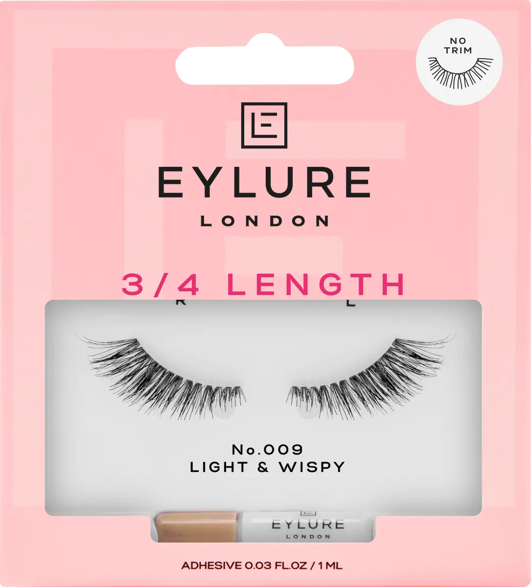 

Накладные ресницы длиной 3/4 009 Light Wispy (1 пара) 1 шт. Eylure