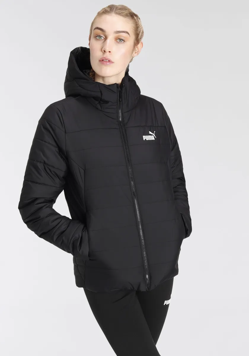 

Зимняя куртка PUMA "ESS HOODED PADDED JACKET", с капюшоном, цвет Puma Black